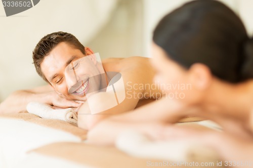 Image of couple in spa