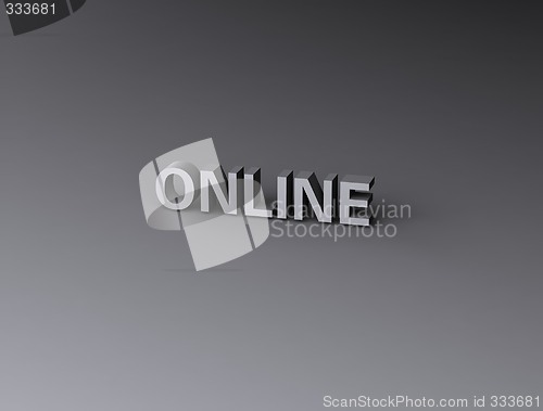 Image of 3d text