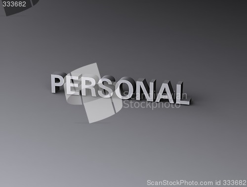 Image of 3d text