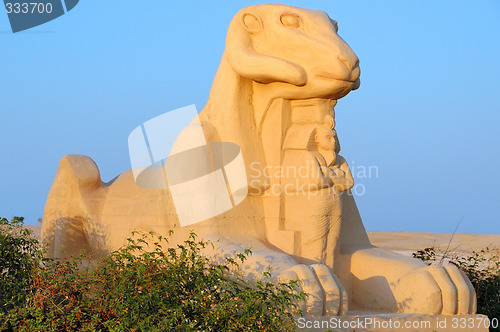 Image of Ram headed sphinx