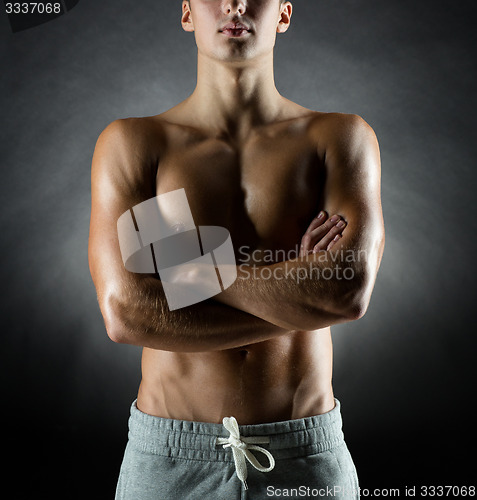 Image of young male bodybuilder