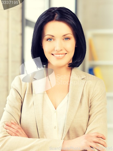 Image of happy and smiling woman