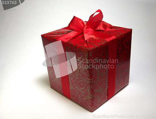 Image of Gift box with red bow