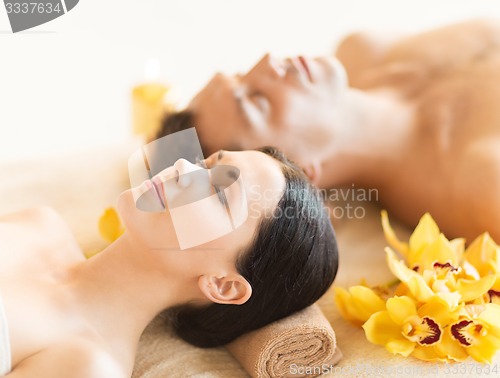 Image of couple in spa