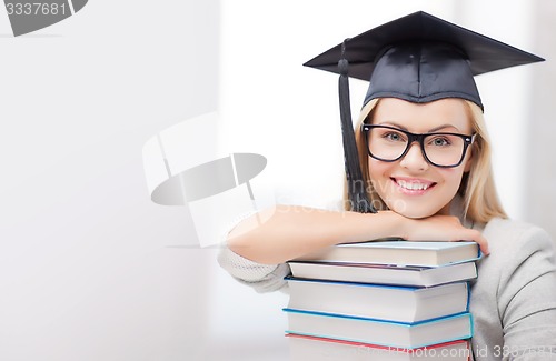 Image of student in graduation cap