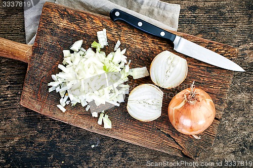 Image of chopped onions