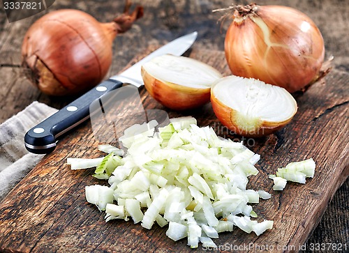 Image of chopped onions