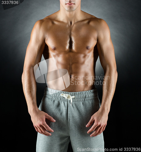 Image of young male bodybuilder