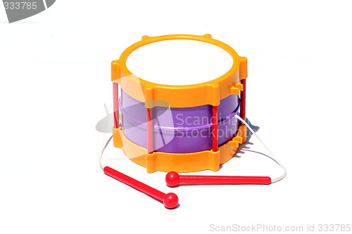 Image of Toy drum instrument