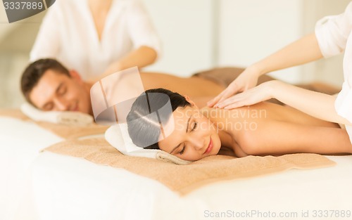 Image of couple in spa