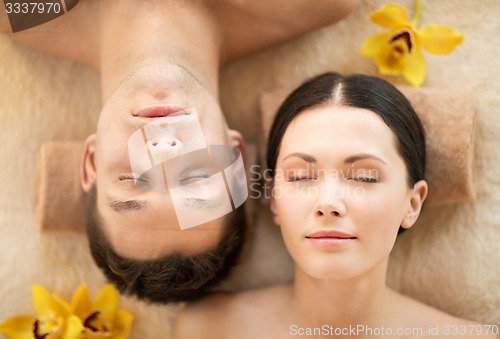 Image of couple in spa