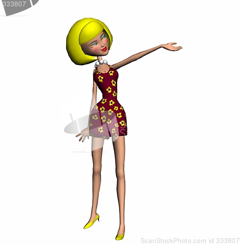 Image of no caption3d animation women character