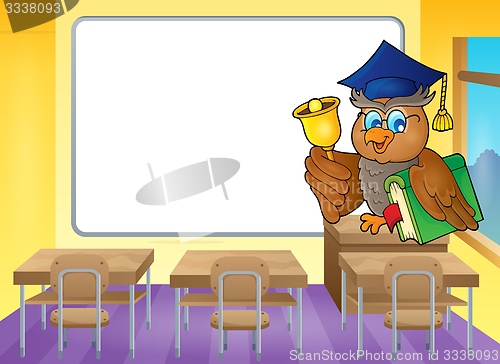 Image of Owl teacher theme image 4