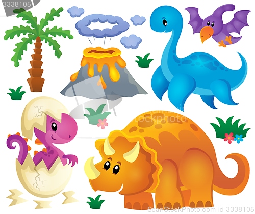 Image of Dinosaur theme set 2