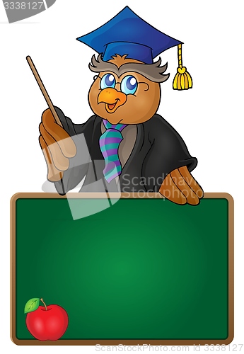 Image of Owl teacher theme image 6