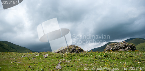 Image of Hiking in mountains