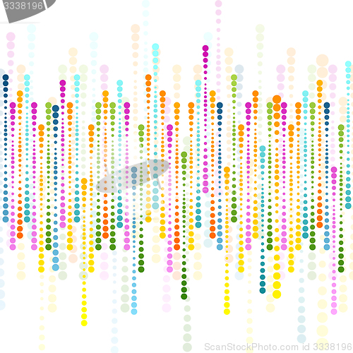 Image of Bright abstract geometric background with circles