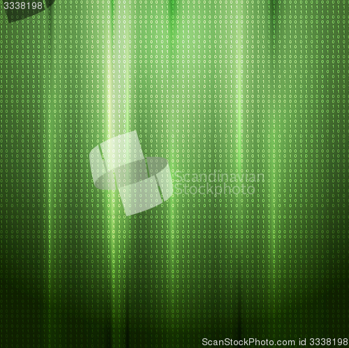 Image of Bright abstract tech background