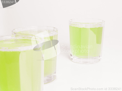 Image of Green apple juice