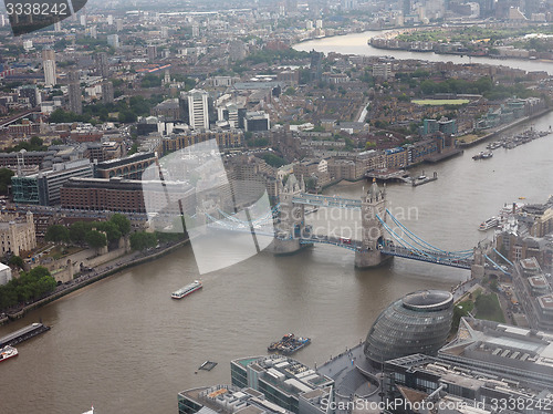 Image of Aerial view of London