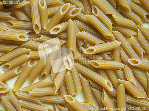 Image of Penne pasta background