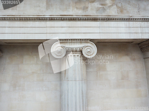 Image of Ionic capital