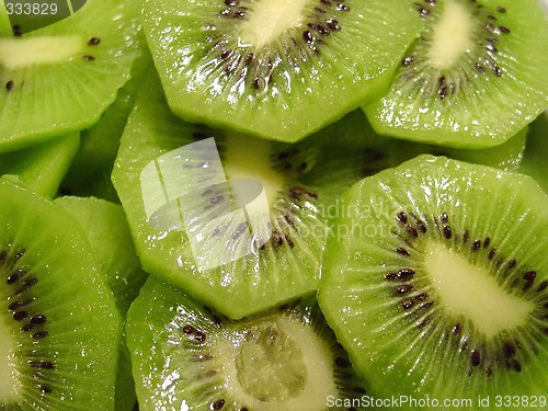 Image of kivi fruit close up