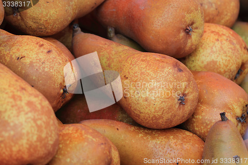 Image of pears fruits background