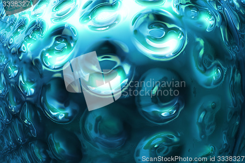 Image of abstract blue water background