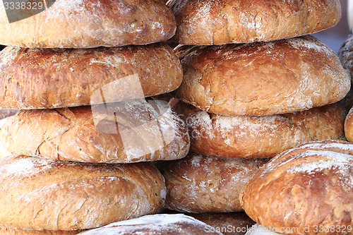 Image of fresh bread background