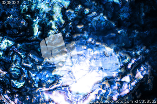 Image of abstract blue water background