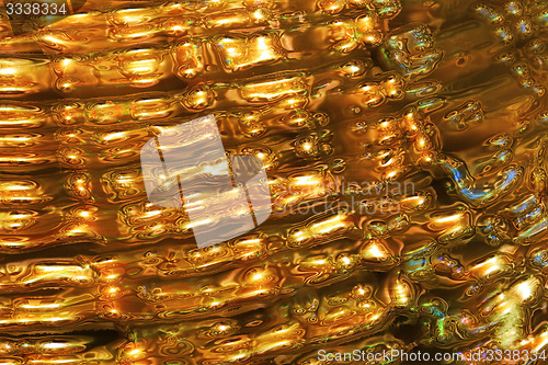Image of abstract golden background