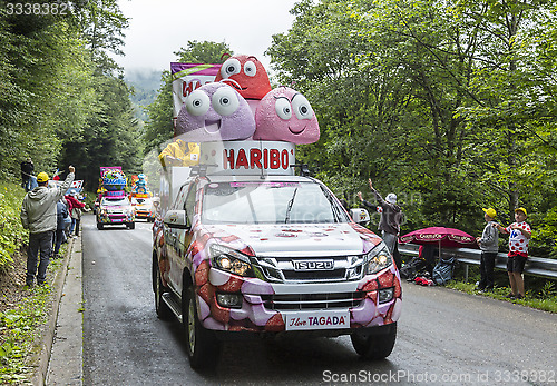 Image of Haribo Vehicles - Tour de France 2014