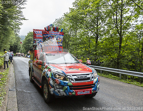 Image of Haribo Vehicle - Tour de France 2014