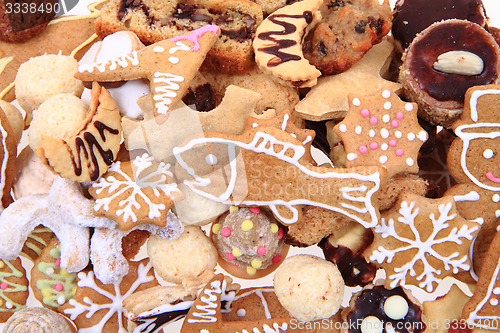 Image of christmas cookies 