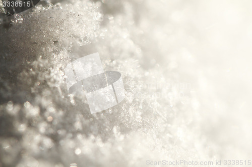 Image of snow texture as christmas background
