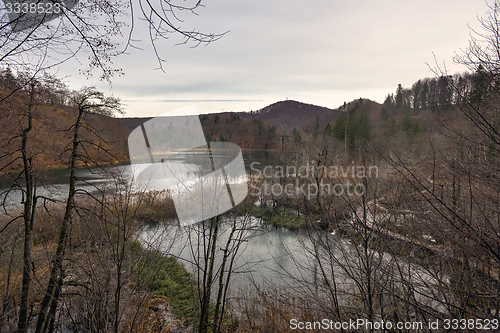 Image of Small Pond at Plitvice lakes national park