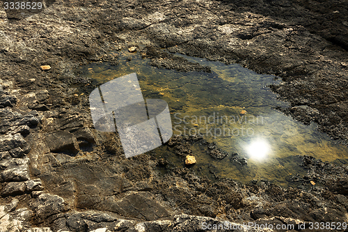 Image of Beach with rocks and clean water