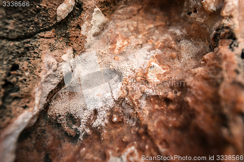 Image of Rock salt on stones 