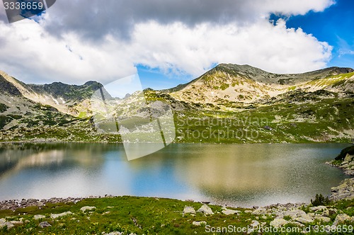 Image of Mountain lake Bucura, in Retezat, Romania, Europe