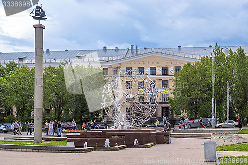 Image of Petrozavodsk State University in summer