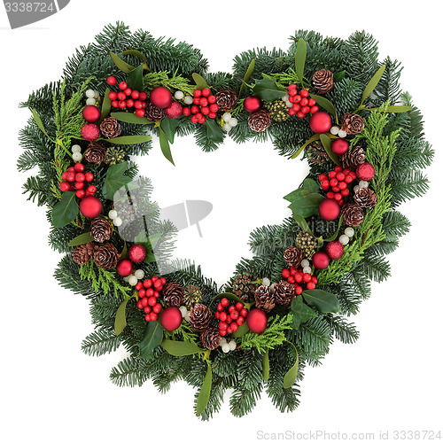 Image of Romantic Christmas Wreath
