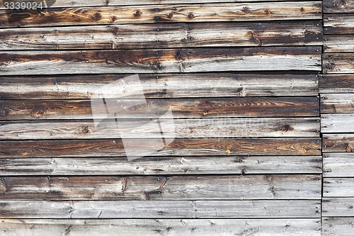 Image of Natural Dark Wooden Background