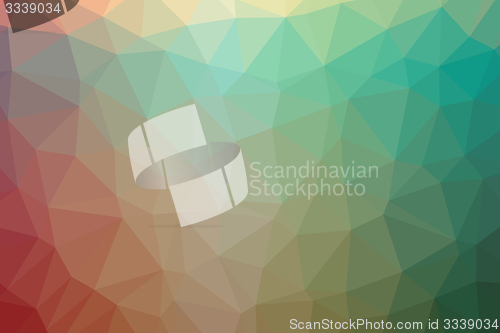 Image of abstract low poly background