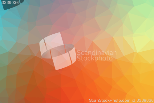 Image of abstract low poly background