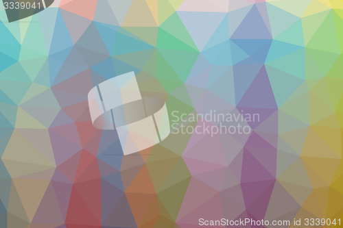 Image of abstract low poly background