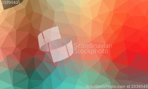 Image of abstract low poly background