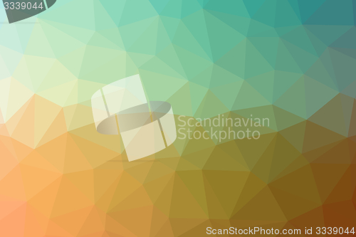 Image of abstract low poly background