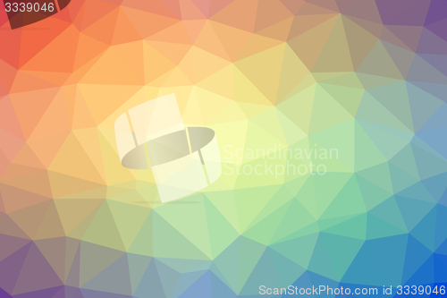 Image of abstract low poly background