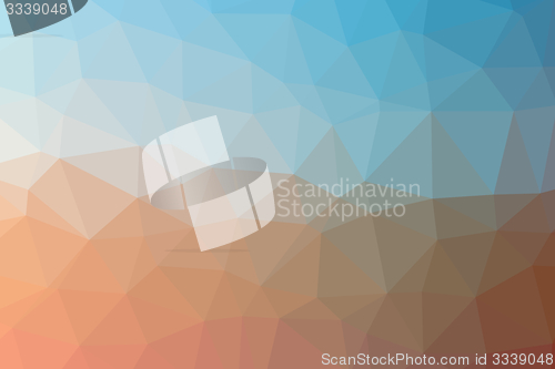 Image of abstract low poly background